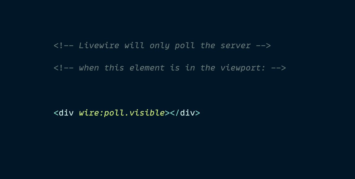 LaravelLivewire's tweet photo. 🌟📦 New release today (v2.4.3) contains a cool new polling utility PR'd by https://t.co/aCMuIqAxVx

Release notes here: https://t.co/GLAQTo1IE8 https://t.co/vgonxjf47e