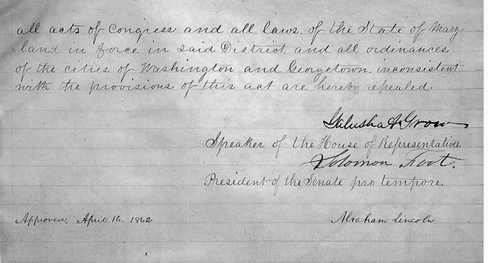 marycheh's tweet photo. #EmancipationDay marks a critically important day in our country’s history when 3,100 people held in bondage in the District were freed from slavery. 

Let us all take a moment to remember and honor the stories of grievous hardship, resilience, and victory over oppression. https://t.co/qvT9Sr8Gd3