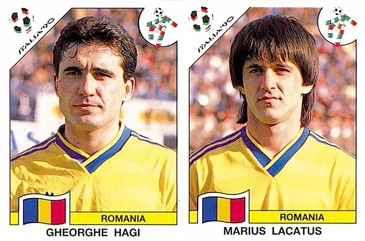 Gheorghe HAGI & Marius LACATUS Romania 1990.