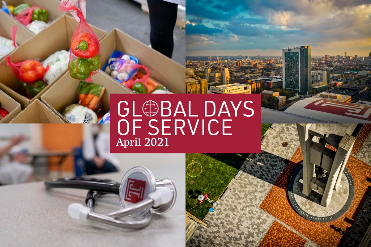 Show us how you give back! We encourage our alumni to volunteer during Global Days of Service however they would like and submit their own service hours here: bit.ly/2021TUgether