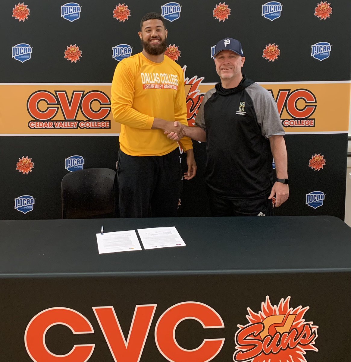 Very excited to welcome Terin Johnson and Tyrese Taylor to the @goMUlions Men’s BKB program.  Both players from Texas, both great guys.  Exciting times at MUltnomah University.