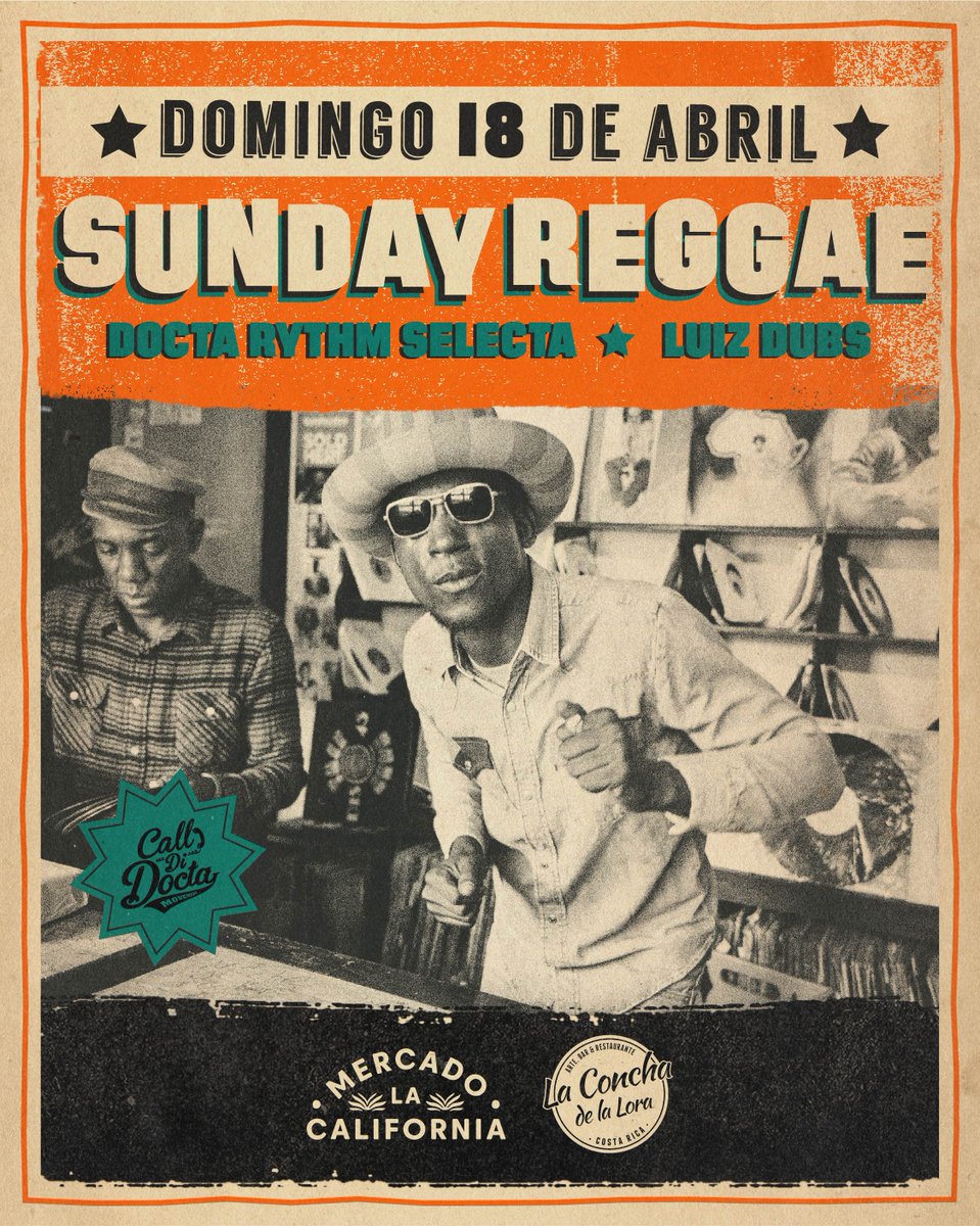 Si estás buscando un lugar ventilado para salir y estar en paz, este domingo tenemos Sunday Reggae con <a href="/doctarythm/">doctarythmselecta</a>  y <a href="/djluizdubs/">DJ Luiz-Dubs</a> 

Podés reservar por medio de: distritocarmen.com/mercadito