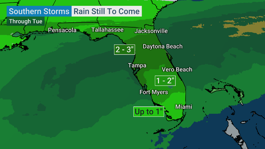 weatherchannel's tweet photo. @ Floridians and spring breakers:
Rain is in store for the sunshine state through the weekend into early next week! We're timing it out on air. https://t.co/CCHmf6gsPp