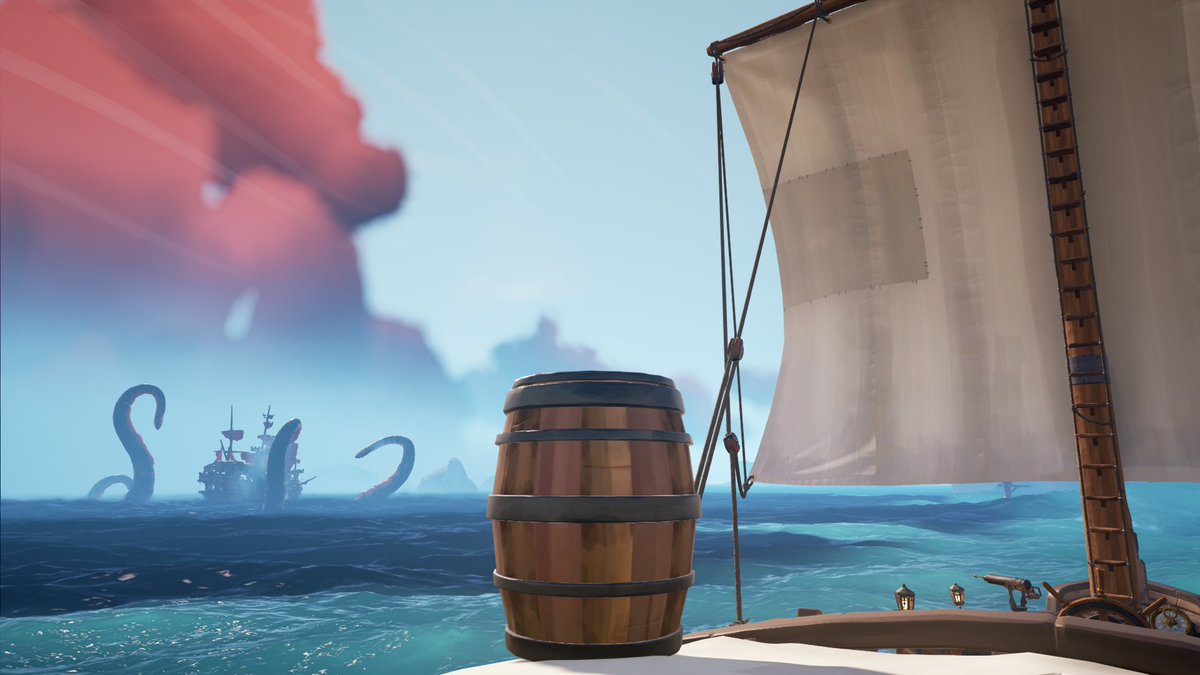 I've always enjoyed The Maiden Voyage, but this time it was a barrel of laughs. @SeaOfThieves #SeaofThieves #BeMoreBarrel @RareLtd