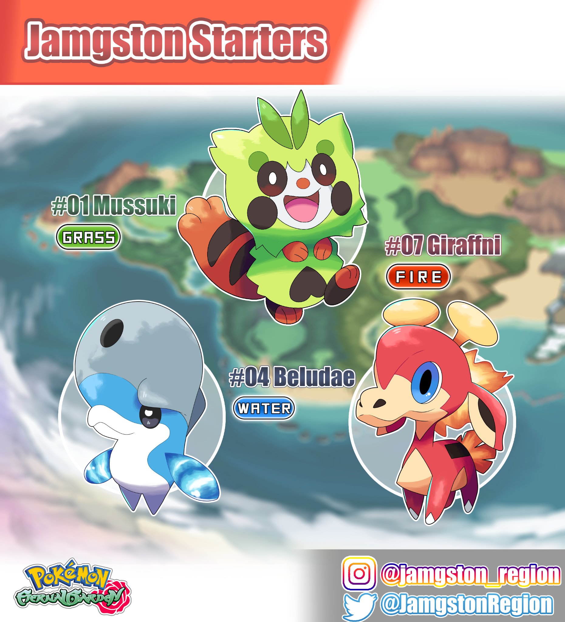 Pokemon unova starters 16