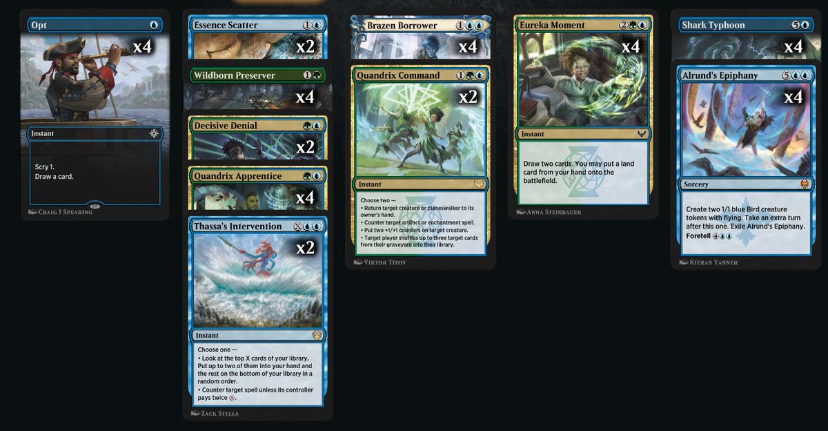 HamishCSS's tweet image. Having a lot of fun with this Bo1 Simic flash deck. There's definitely potential here although I don't think I've found the perfect build yet.
