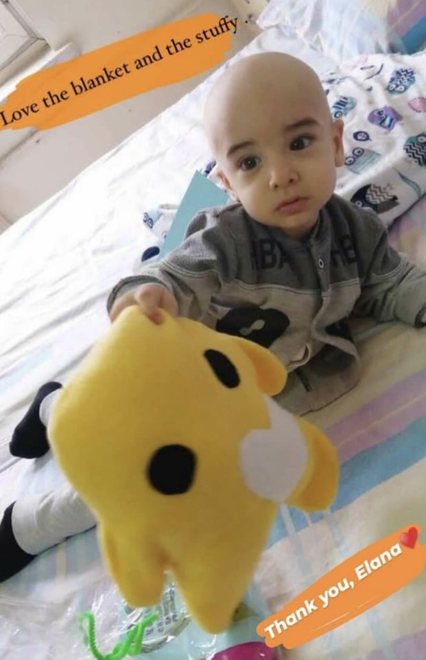 TheKccf's tweet image. This is our friend Nihad, a 1-year-old cancer fighter. Thanks to our amazing donors and support from our bake sale earlier this month, we were able to fund his life-saving chemotherapy treatment. Follow his story as we continue to support Nihad 💗 #dogood #attackingcancer