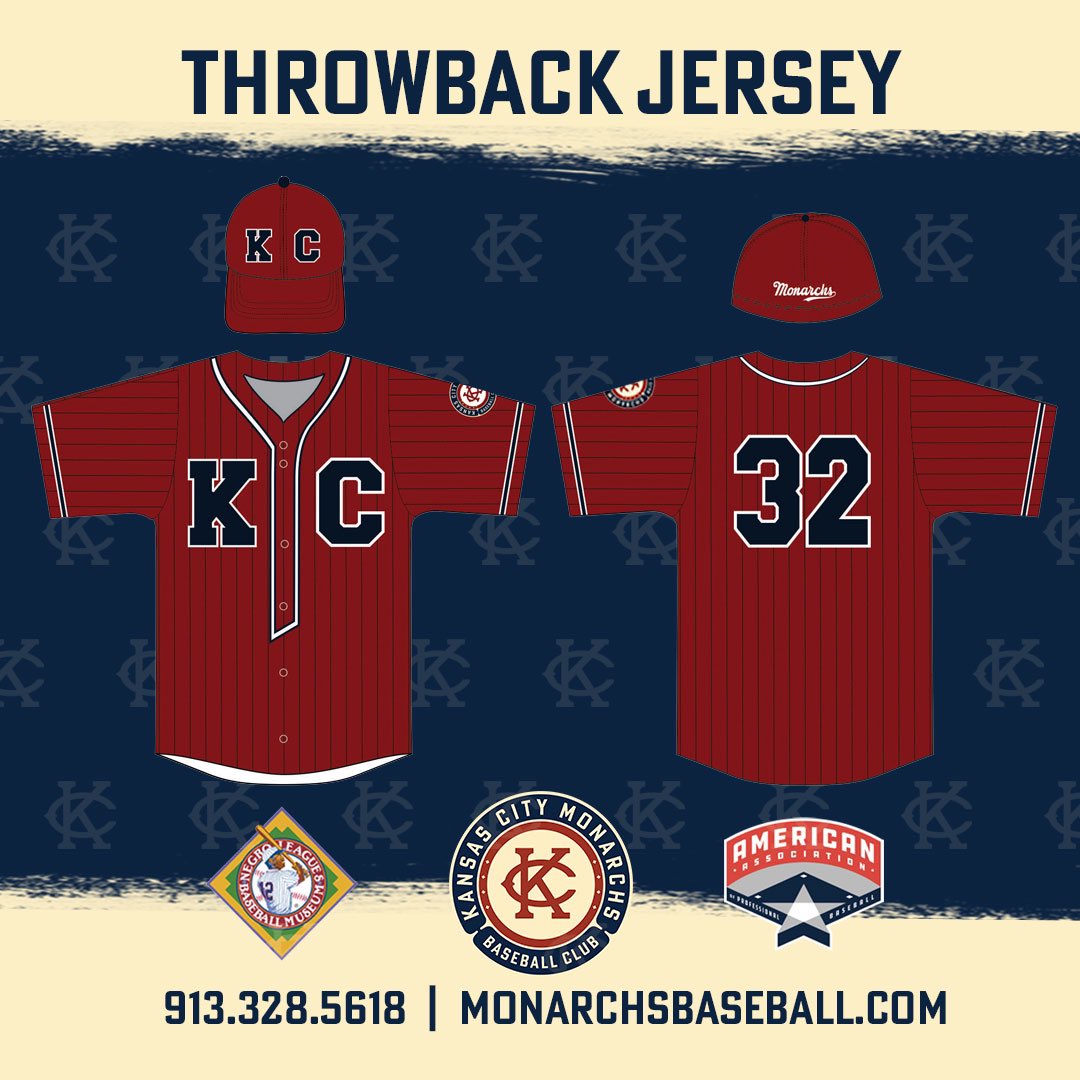 Kansas City Monarchs Also Present a Throwback Jersey