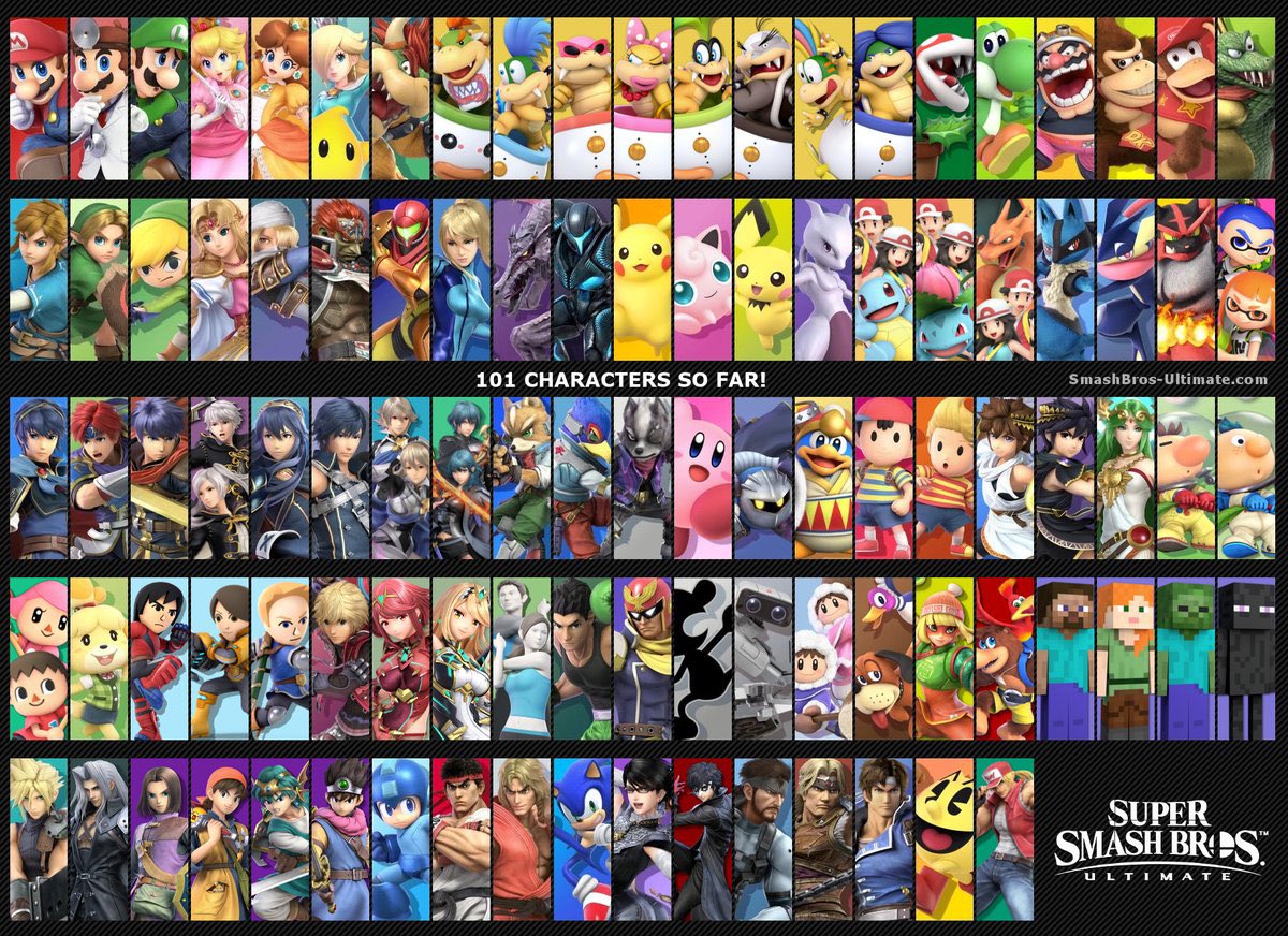 KazmaSky's tweet image. Type out the name of your Smash Bros Main with your eyes closed