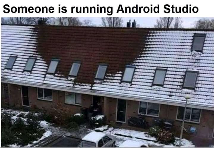 cthedeveloper's tweet image. When you run android studio during winter😂
#Android 
#developers
#CodeNewbie