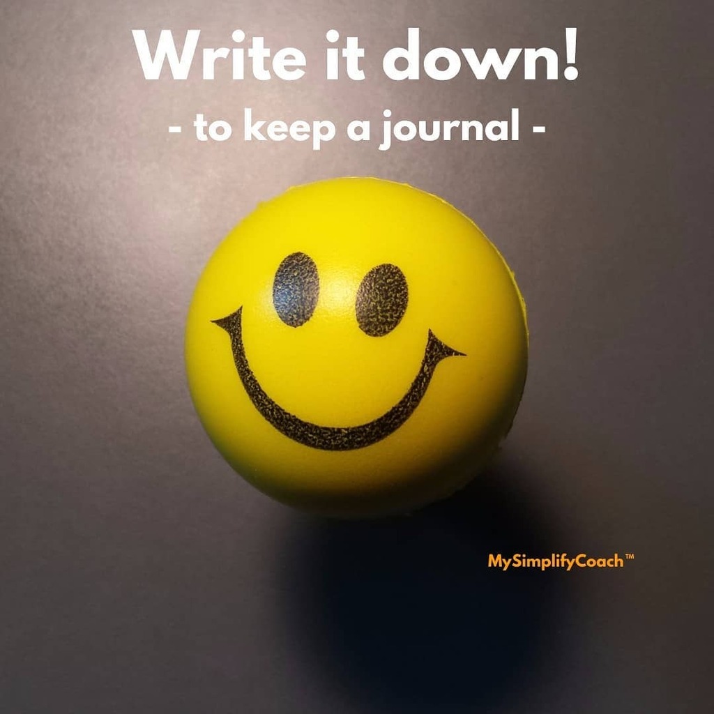 MySimplifyCoach's tweet image. Write it down! - to keep a journal -
#mysimplifycoach #writeitdown #keepjournaling instagr.am/p/CNuyM67hYK3/