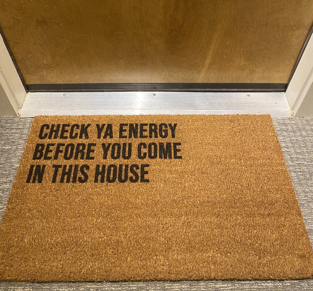 emiranda_writes's tweet image. My new doormat arrived!!! #newdigs #thatnewnew #atlheaux #atlanta