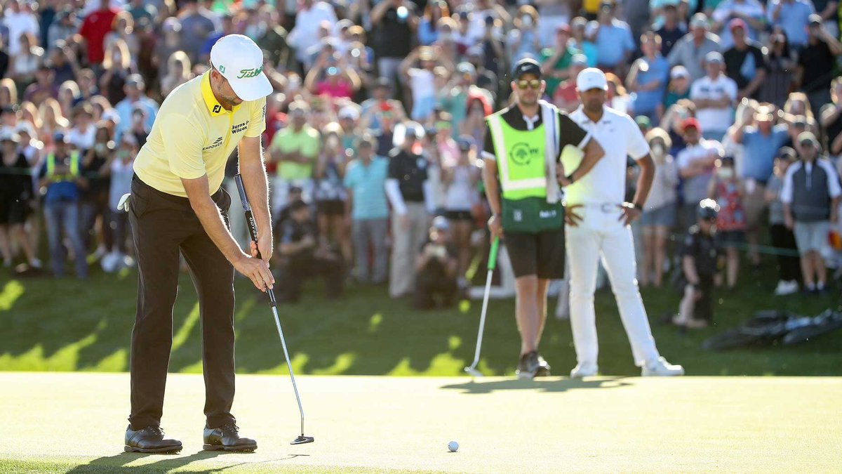 Billy Horschel is calling for a ban on arm-lock putting. Do you agree? 🤔 #billyhorschel