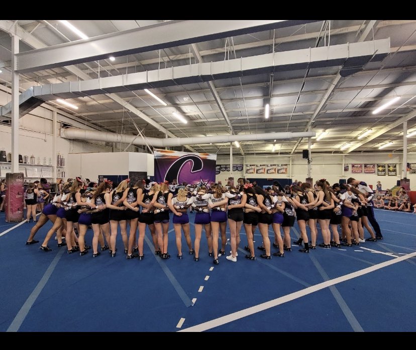 Our Prep Teams had AMAZING performances last night at their US Finals Send-Off. Best of luck to Electric Purple and Ice in Kentucky this weekend! 💜🖤 #purplepride