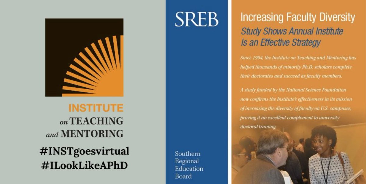 This is my third year attending the <a href="/SREBDocSch/">SREB-State Doctoral Scholars Program</a>
 Teaching and Mentoring Conference and although it was virtual, I've had the absolute best time and have learned so much today! Looking forward to tomorrow! #SREBScholar #PhDJourney #MizzouTAM #SREB2021