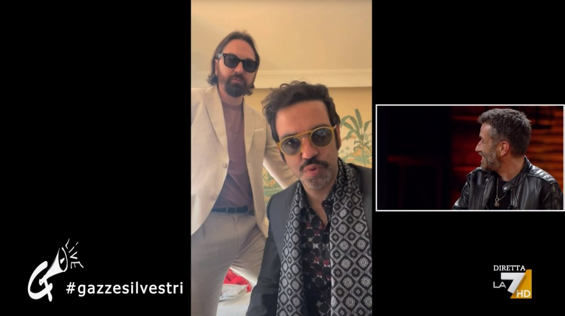 Una nuova consulenza musicale di Colapesce e Dimartino, questa volta a beneficio di Max Gazzè e Daniele Silvestri

#propagandalive