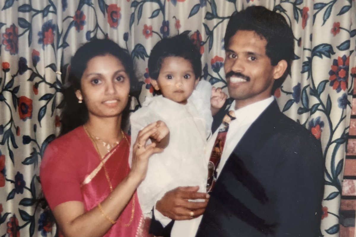 When I was born, my parents received a surprise anesthesiology bill. Bit by bit, they paid off the full charge. 30 years later, their daughter will be joining CMS's CCIIO as a Presidential Management Fellow to help launch the No Surprises Act. Mom and Dad, this one's for you ❤️
