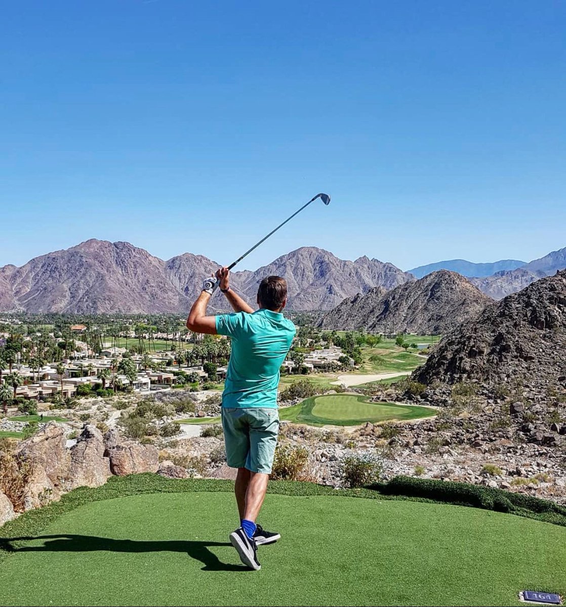 Nothing like a day on the Mountain Course ⛳ PC: @mikemuchosk #laquintaresort #waldorfastoria #mountaincourse