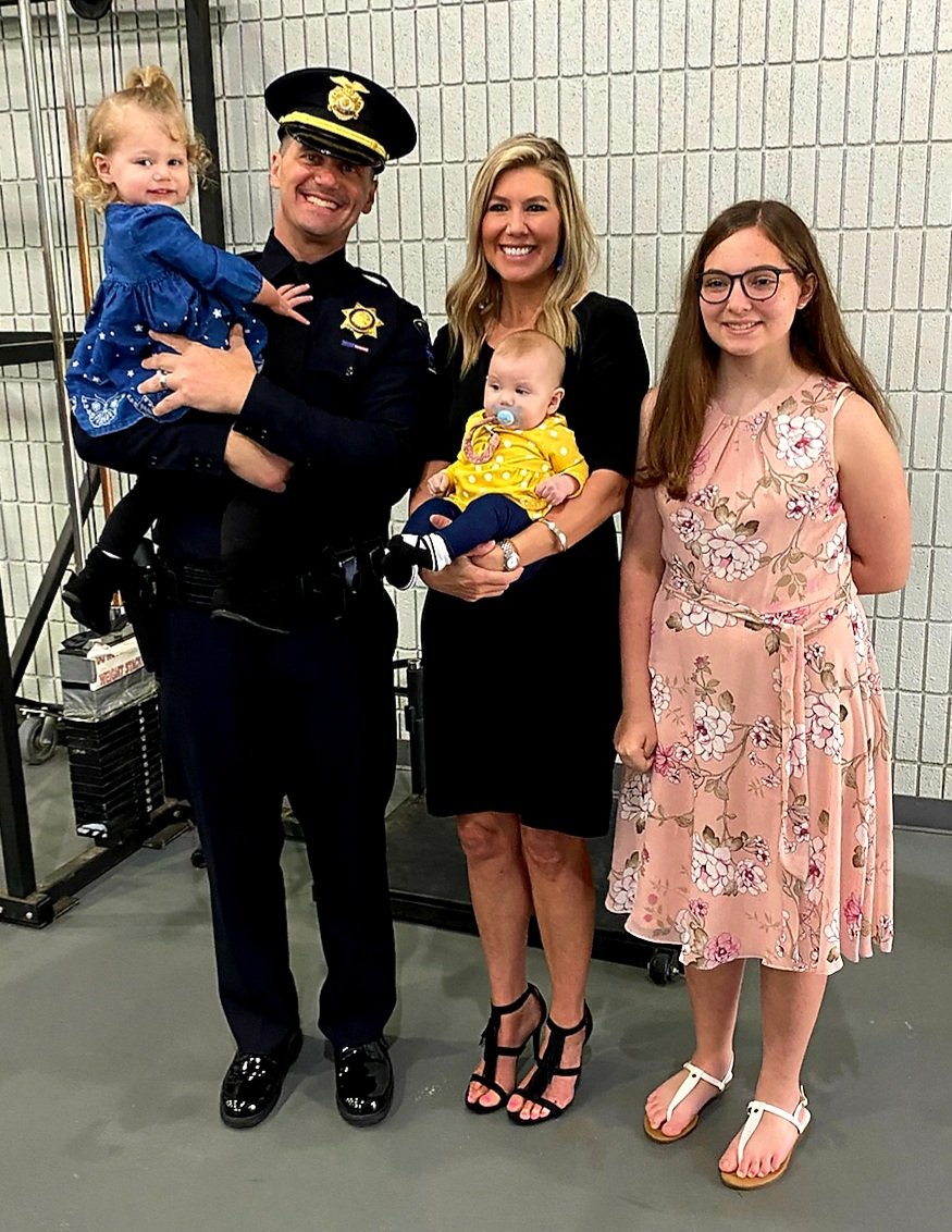 So proud of my favorite Officer!! 😍❤️👮‍♂️
