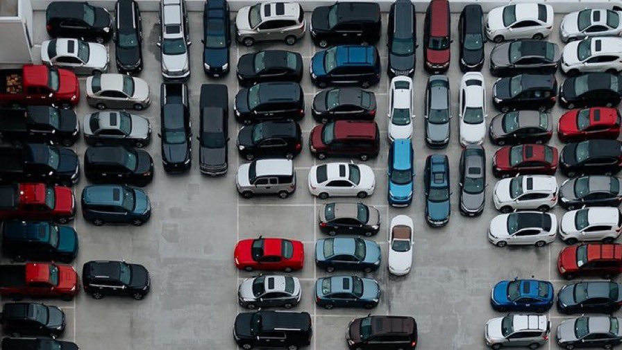 “There are 2 billion parking spots in the U.S. for about 200 million cars. The area of parking per car in the United States is thus larger than the area of housing per human."

Cars make your life much more expensive, even if you don’t have one. Via <a href="/VICE/">VICE</a>: vice.com/en/article/n7j…