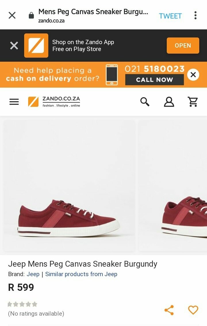 zando sneakers