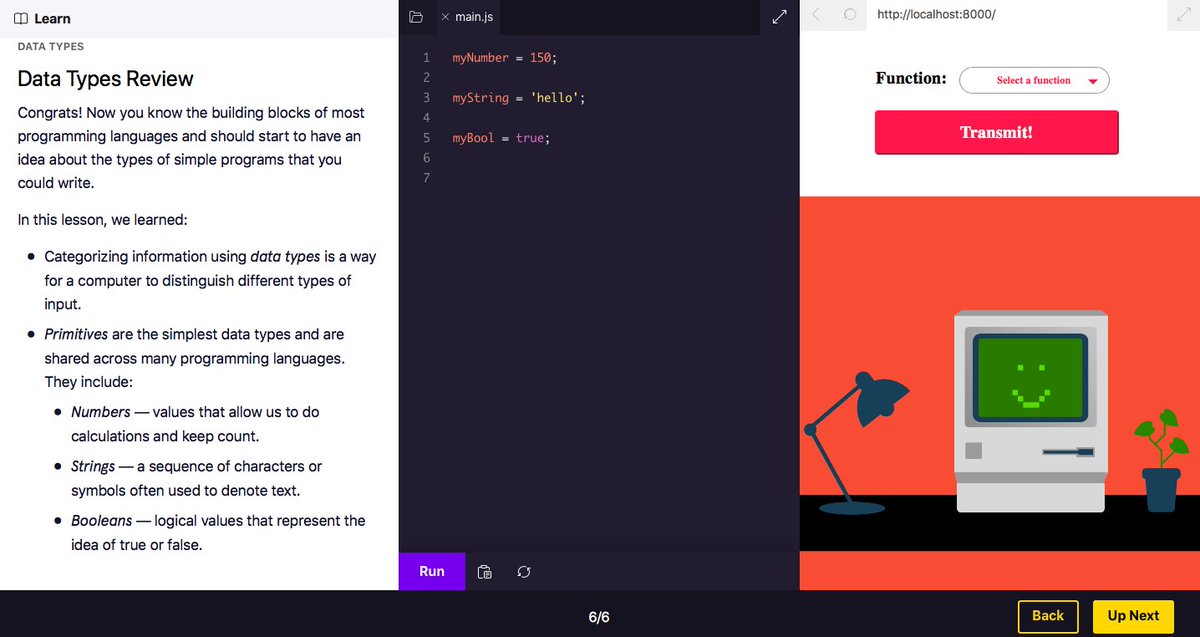 Makayla43740305's tweet image. Only on the #secondlesson and I&apos;ve feel like I&apos;ve already learned so much on #codeacademy! It&apos;s amazing what you can do to manipulate the computer! #rsj108 @janice_b13
