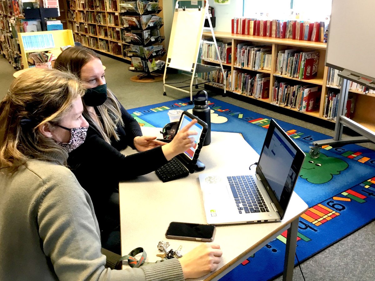 set_bc's tweet image. With our technological support, @SD48SignalHill is working with SET-BC to determine how they can provide students at all levels to support their educational success in #literacy and to work towards increased inclusiveness. #appTraining #InclusiveSchools #bced #inclusion #sd48
