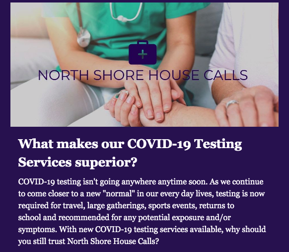APNPHouseCalls's tweet photo. Why is North Shore House Calls' COVID Testing Superior? - https://t.co/jgrRpYfYiV https://t.co/Jo4kul1CGn