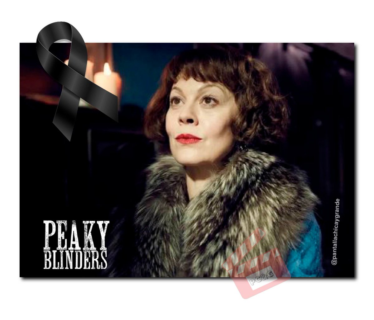 PantallachicayG's tweet photo. El mundo de la actuación está de luto 😭, la actriz #HelenMcCrory fallece el día de hoy a los 52 años. Perdiendo la batalla contra el #Cancer Dejando un gran legado con sus interpretaciones en #peakyblinders #harrypotter  #skyfall #PennyDreadful y muchos más! https://t.co/KOlO44MHnb