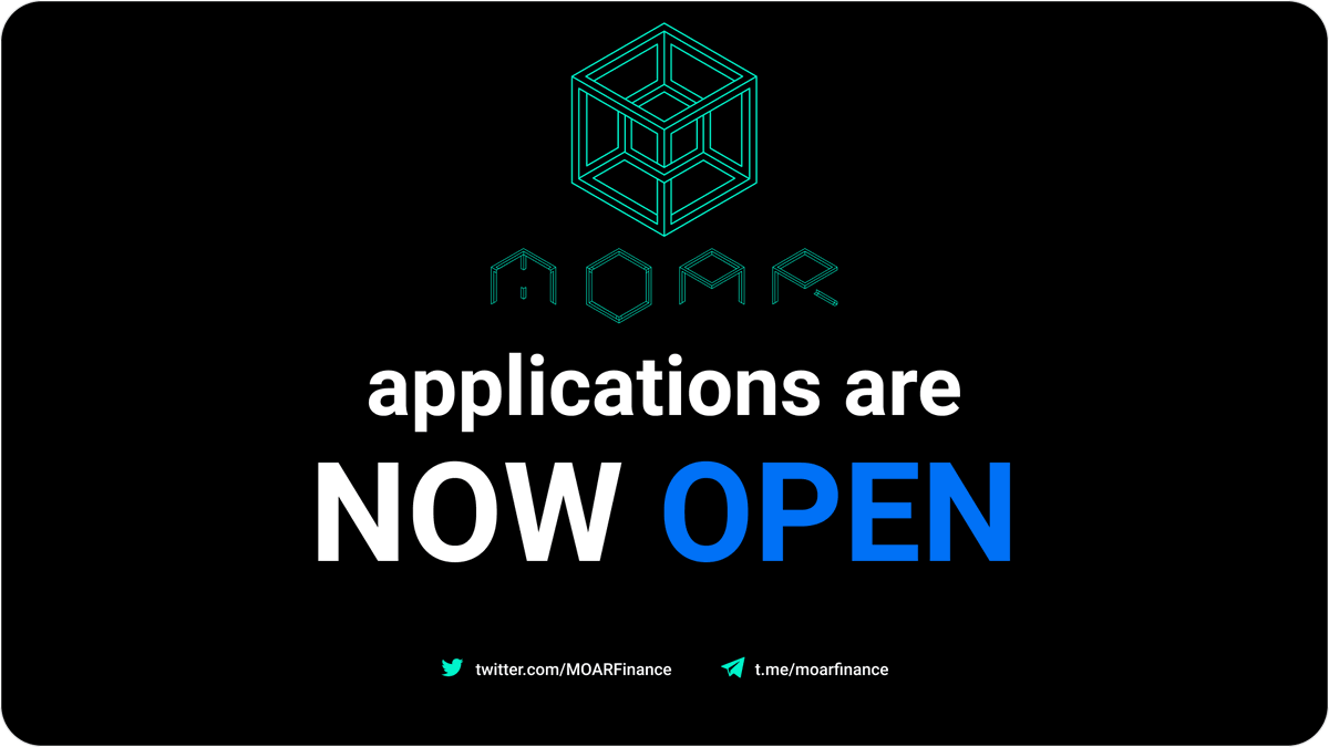 TrustSwap's tweet photo. . @MOARFinance FlashLaunch applications are now LIVE 
https://t.co/0VzOy9yuyY https://t.co/J7oRLW2qWH