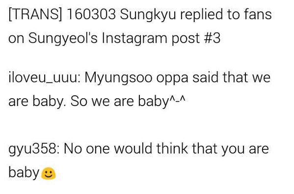 sunggyu brutally rejecting his fans