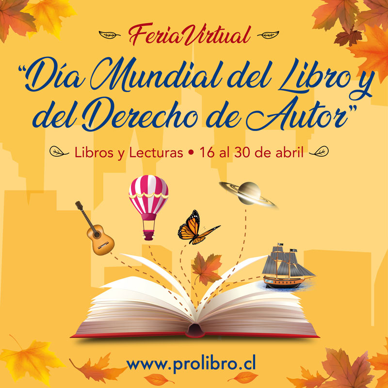 LprrLibreria's tweet image. Desde las 00.00⏰
Feria Virtual del Día Mundial del Libro y del Derecho de Autor📚Novelas, cuentos, poesía, cómics, narrativa favoritos estarán en prolibro.cl 
Hasta el 30 de abril
#Prolibro #LibrosyLecturas #MarketplacedelLibro
#DíaMundialdelLibro #MesdelLibro