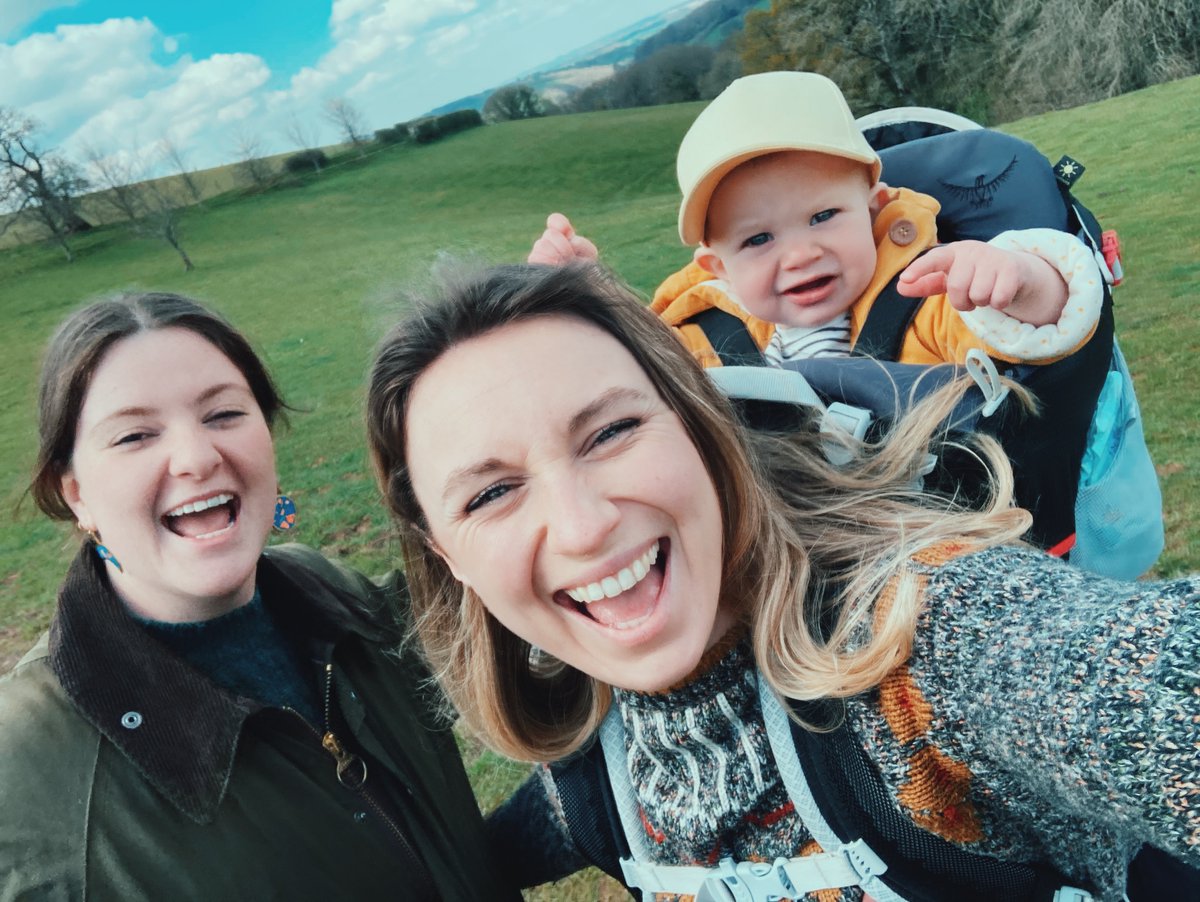 Back talking bizness with a babe at my side and a babe on my back 💪 <a href="/TY_Pretenders/">The Young Pretenders</a>, we've been quiet too long! Here's to getting things in the pipeline #arts #motherswhomake #SWArts #howdoidothiswithababy