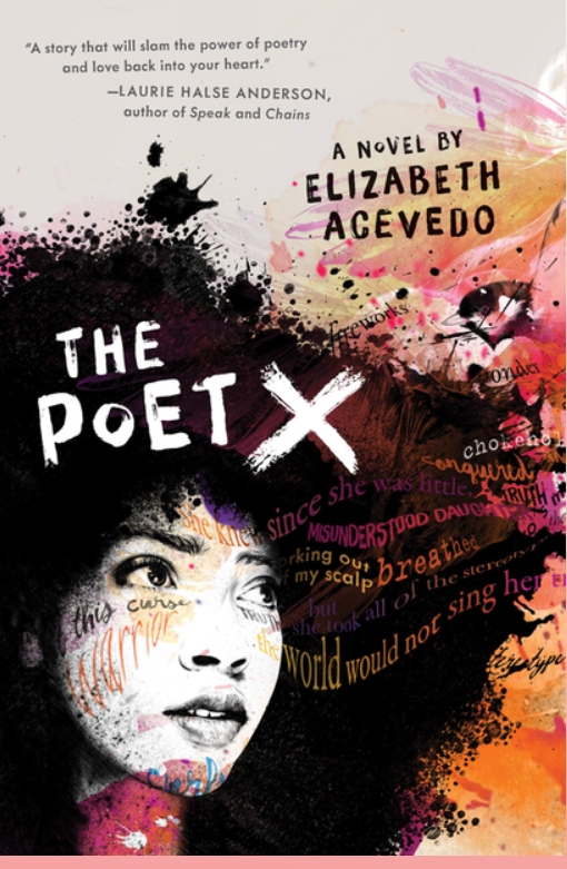 RosieBookReads's tweet photo. "The Poet X" by @acevedowrites is a nominee for the 2020-21 Eliot Rosewater Indiana High School Book Award! 

Read it? Go rank it on https://t.co/Y90gxapF89

#StopandReadRosies #RosieBookAward https://t.co/r5o28FTXOE
