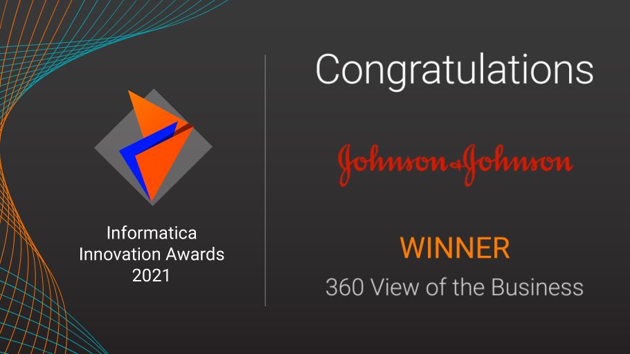 Informatica's tweet image. 🏆 The winner of the #Informatica Innovation Award in the category of 360 View of the Business is....

🌟 @JNJNews🌟

Congratulations, #DataDisruptor!