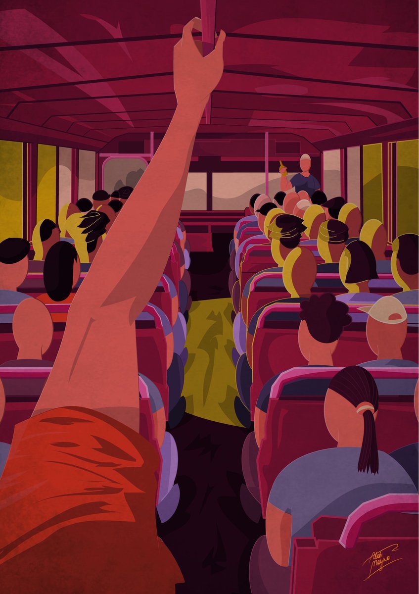 Shutabug's tweet image. Painted a true life scenario of how Lagos public transportation used to stress me out.