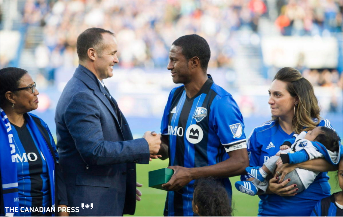 Patrice Bernier eager to see new-look CF Montreal, hopes to be "seduced" by its style of play under new coach Wilfried Nancy. Photo by Graham Hughes. #CFMTL  bit.ly/2RxMS9K