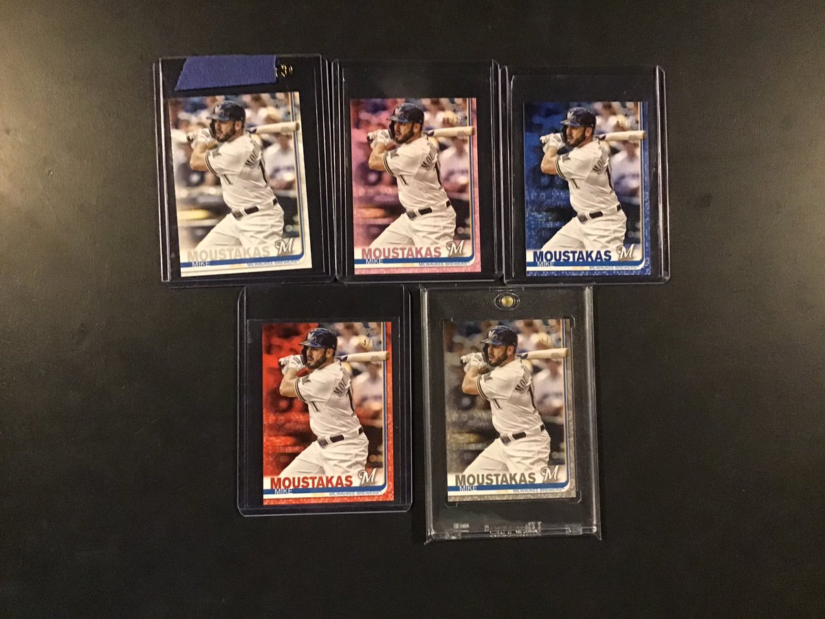 d_moose8's tweet image. Mini Rainbow done!!! 2019 topps mini #US131 is in the books! Thank you @JrNoble1 @ChasinTheGraph and @rshelton515 for helping me out!! @Mooose_8