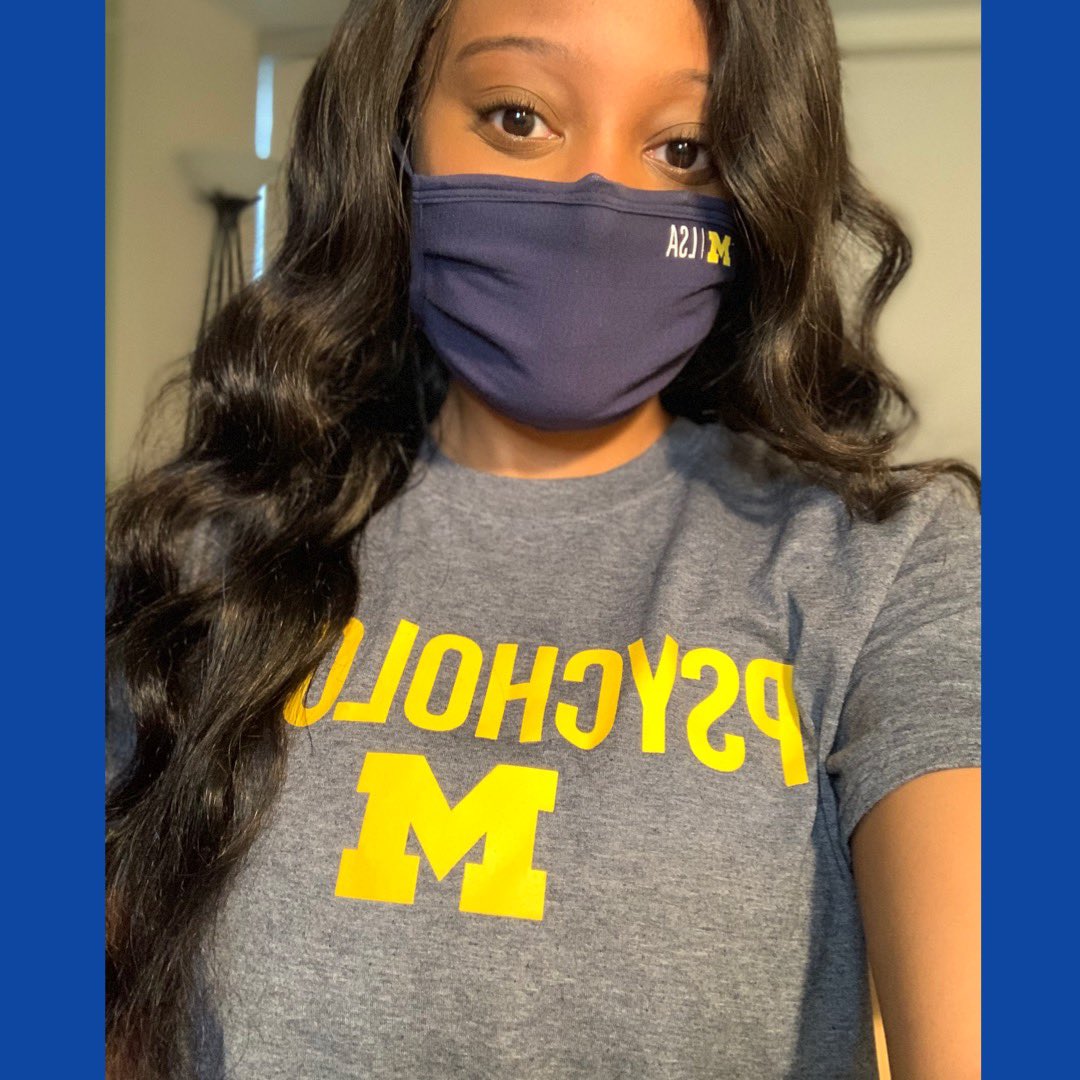 JadaChilds13's tweet photo. You can’t make it with psychology ✅
You won’t get into grad school ✅ 
You won’t get into a PhD program ✅
You won’t get into UofM, it’s one of the top programs in the country ✅✅✅

Say what you want about me, but don’t forget to add the Dr. 😜. 
Coming soon... #GoBlue https://t.co/H31w9OalXV