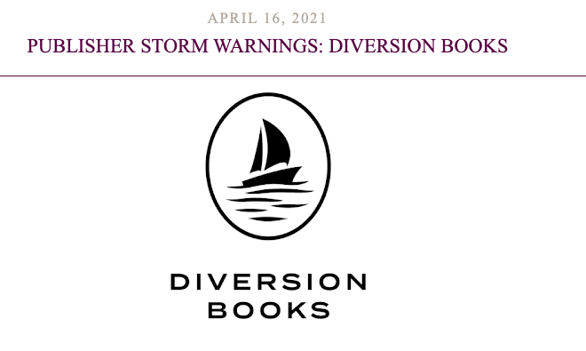 Sad that it took more than a year, a campaign of emails and letters and dozens of authors banding together to get Diversion to respond. accrispin.blogspot.com/2021/04/publis…