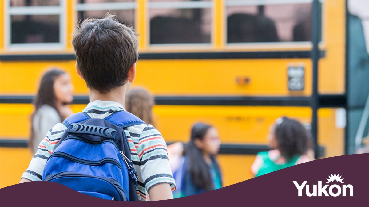 Starting Monday, April 19, midday bus routes will no longer run for students in Grades 10-12 at F.H. Collins, Porter Creek and Vanier Catholic schools. There are no changes to the bus number or bus route students already ride. Find updated bus schedules: yukon.ca/en/school-bus-…