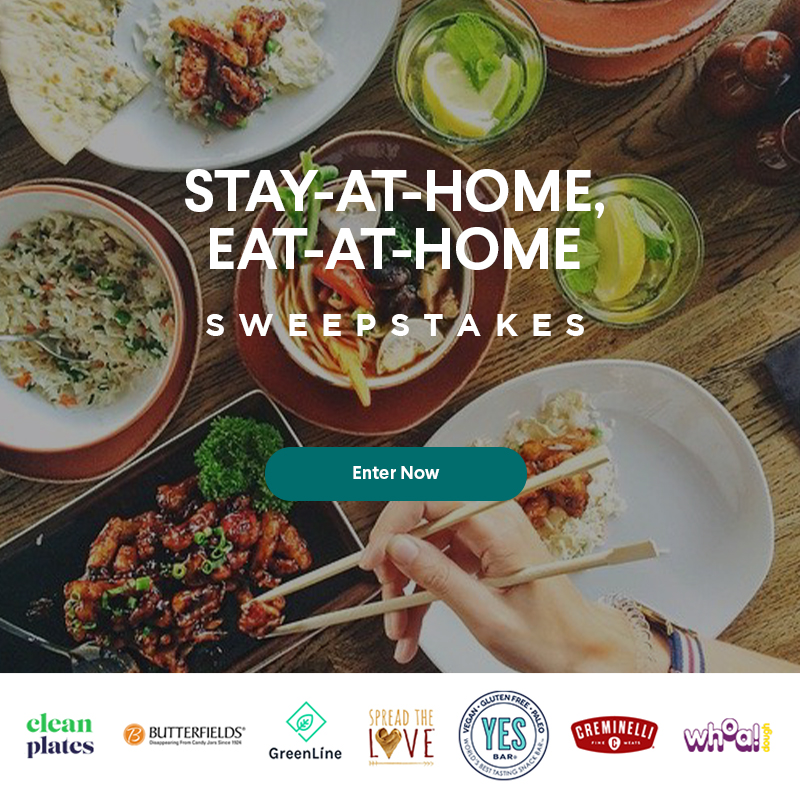 CleanPlates's tweet photo. Foodies, prepare to eat to your heart's content with over $1,000 in prizes to enjoy at home including nut butters and jams, gourmet snack bars, hard candy, and more. Enter now for a chance to win! https://t.co/AElvIduk7J https://t.co/kwBAtEWc9l