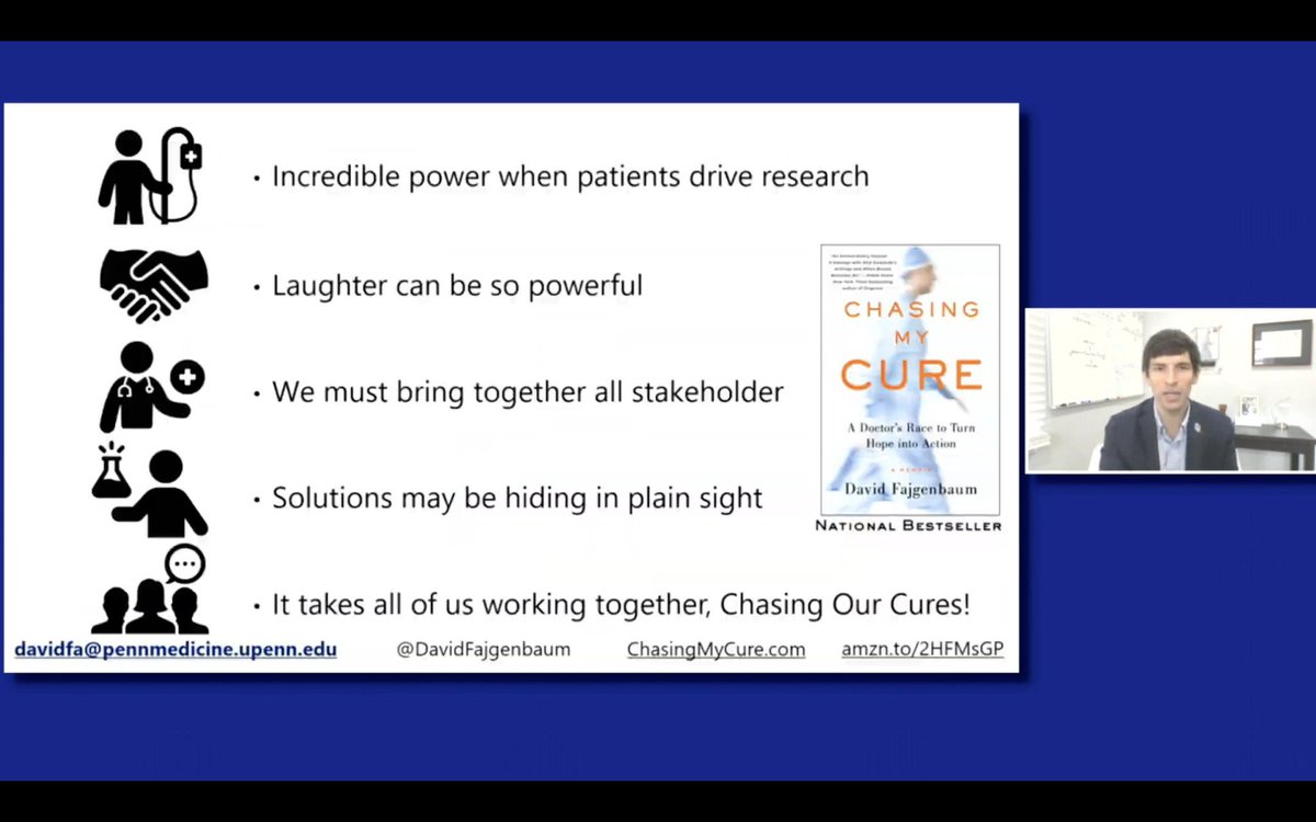 Feeling so inspired to engage my patients in their care and in our research. This quote is everything to a pediatric rheumatologist and everything <a href="/carrainc/">CARRA</a> stands for. Thank you <a href="/DavidFajgenbaum/">David Fajgenbaum, MD</a> for sharing your story of hope, determination, and resilience.  #CARRAVoice #CARRA21
