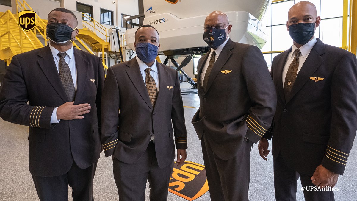BREAKING: @UPSAirlines will break history tomorrow as the first all-black flight crew flies in Thunder Over Louisville. Meet the crew flying to new heights and inspiring kids to pursue careers in aviation. >> upsairlines.info/3v1dHSl