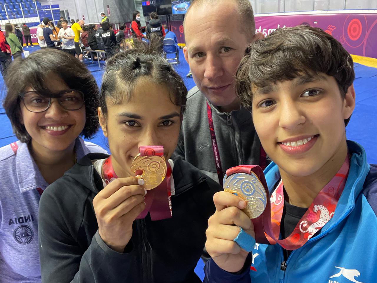 Vinesh Phogat on Twitter "Medal number 8 from the Asian Championships