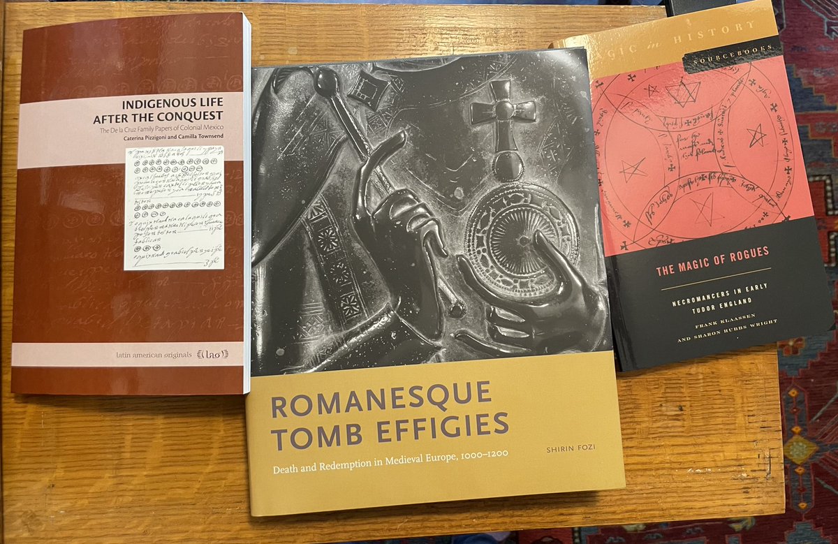 Best part of my job: When the books finally arrive on my doorstep! #amediting #medievaltwitter #earlymoderntwitter #latinamericanstudies