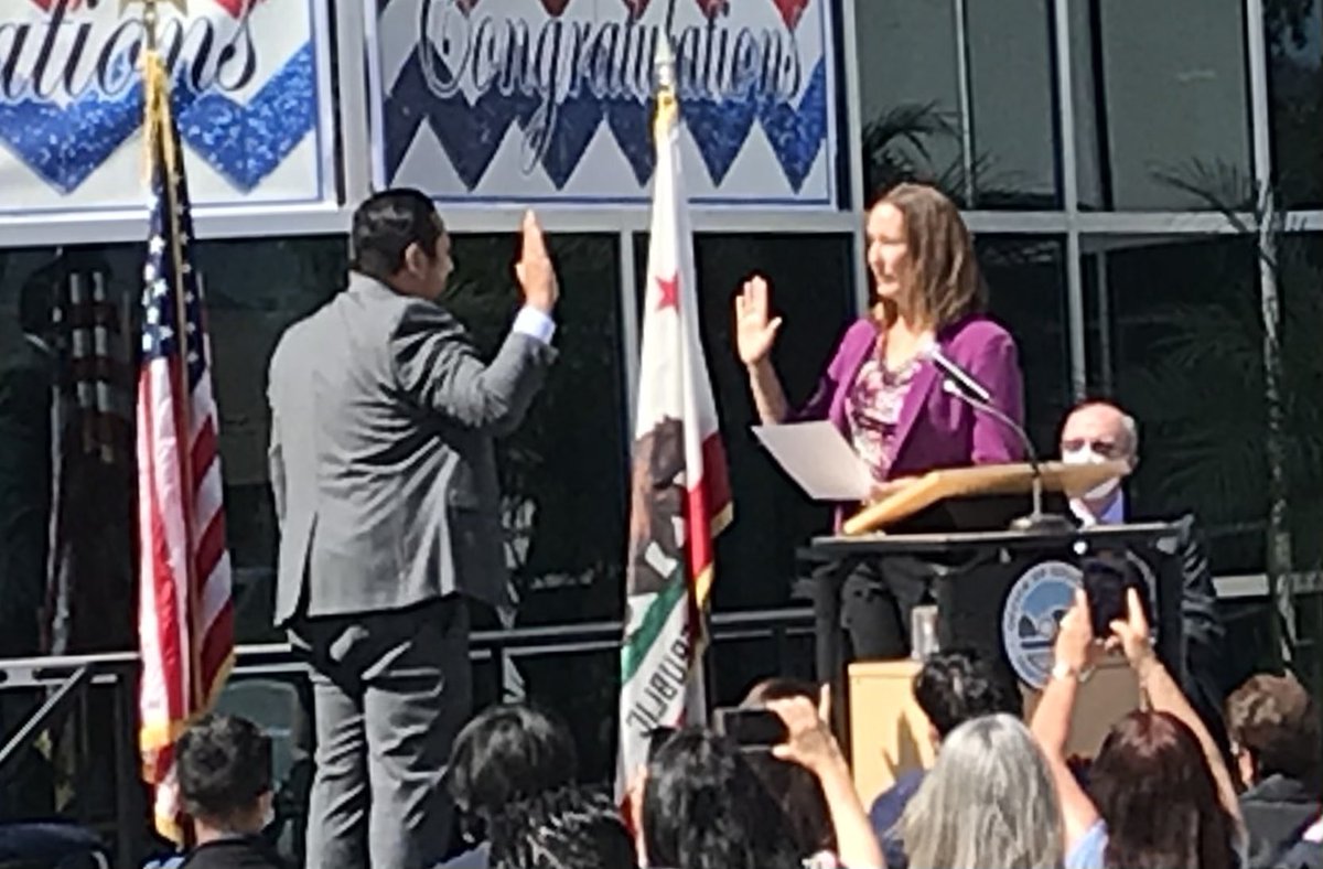 Dr. Cesar Morales is sworn in Friday morning as Ventura County’s new Superintendent ofSchools.  He is the first Latino to serve as the county’s top educator #vcoe #venturacountyschools #venturacounty @CountyVentura #oxnard #camarillo #californiadepartmentofeducation