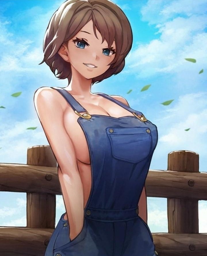 (ARTIST: Unkown) NEW MASCOT

Name: Cindy 

Age:25

Normal/Futa (canon female)

Both dom and sub,

Always live alone on her "Farm" 

❤ for Interactions Retweet for spread the world. 

Personality: like she kinda does. Since she pefer being herself. Similar to Katrina but alone.