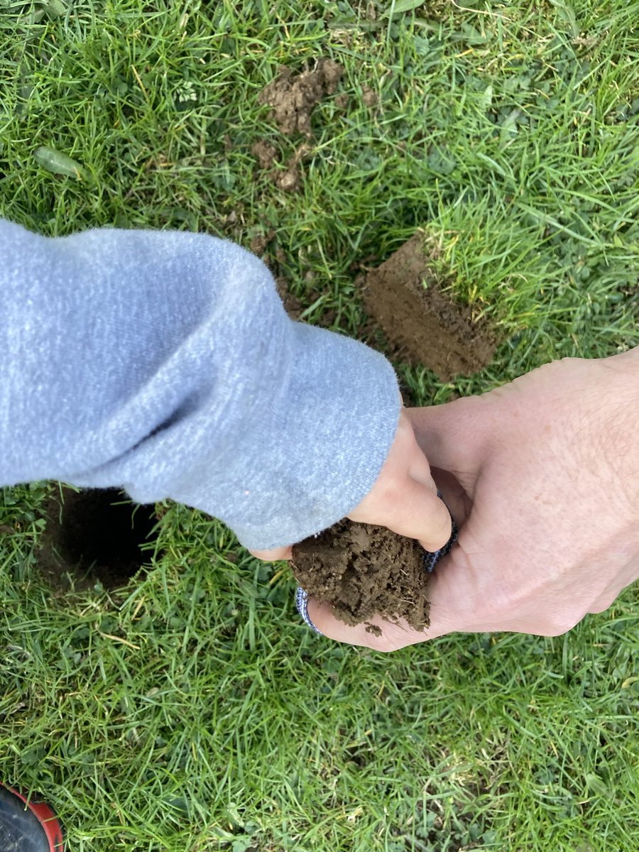 SoilandGas's tweet image. Doing some garden experiments from the excellent book ‘Under your feet’. My four year old is using it as excuse not to go to bed and I don’t care one bit 🤣 #Soil #ScienceAtHome
