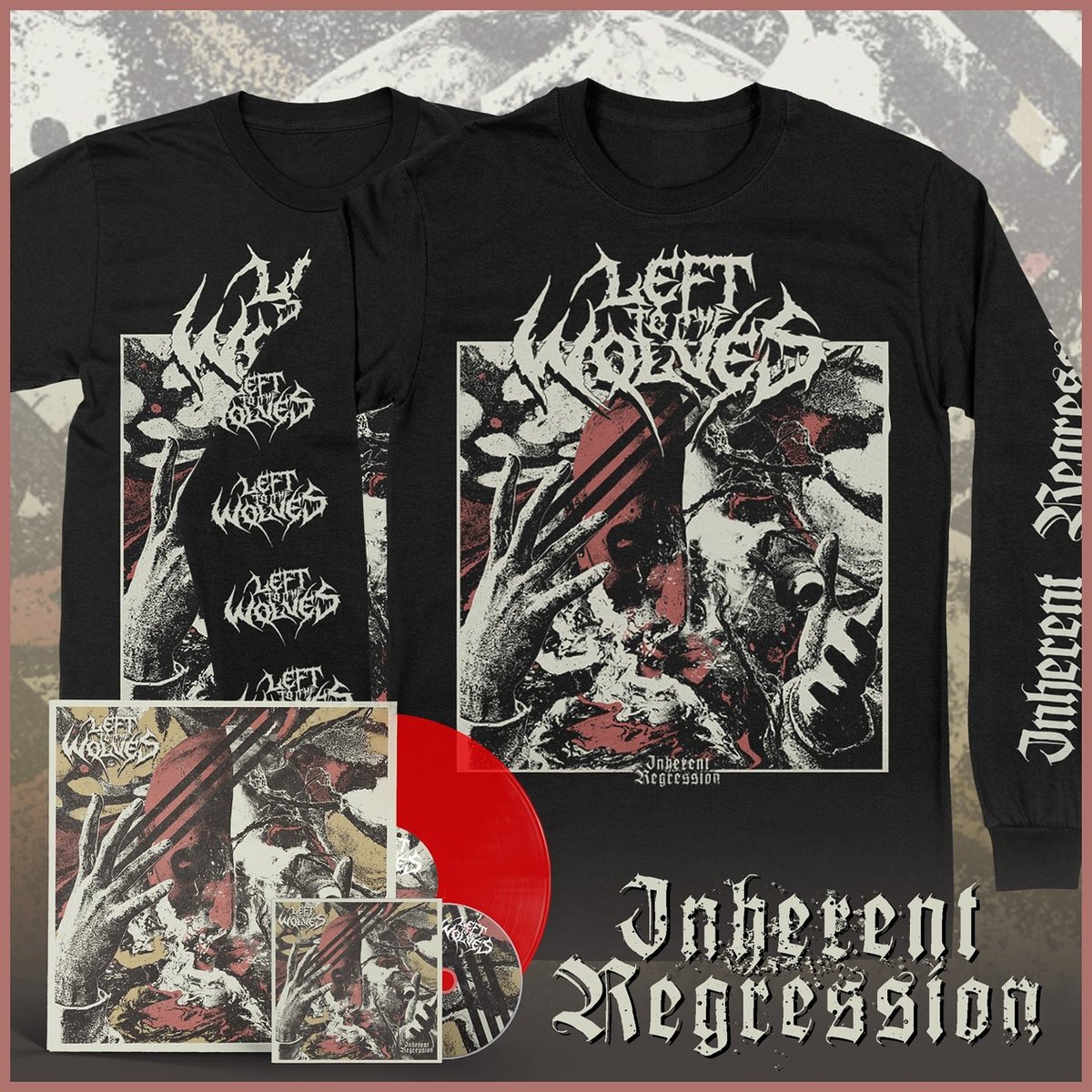 LeftToTheWolves's tweet image. Pre-orders for "Inherent Regression" up now 🔥🔥🔥

lefttothewolves.indiemerch.com